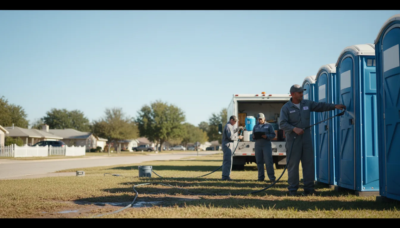 Long-Term Portable Toilet Rental in Randlett, OK near me